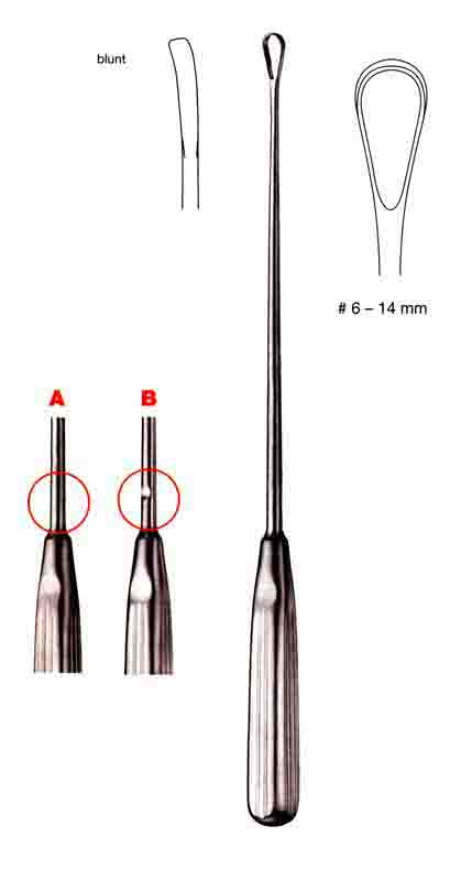 KÜRTAJ KÜRETİ 14MM 31